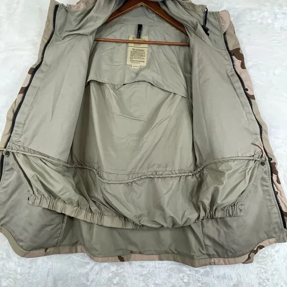 Desert Camo ECWCS Cold Weather Parka Adult Small Regular Nylon Hooded Military * - Picture 5 of 15